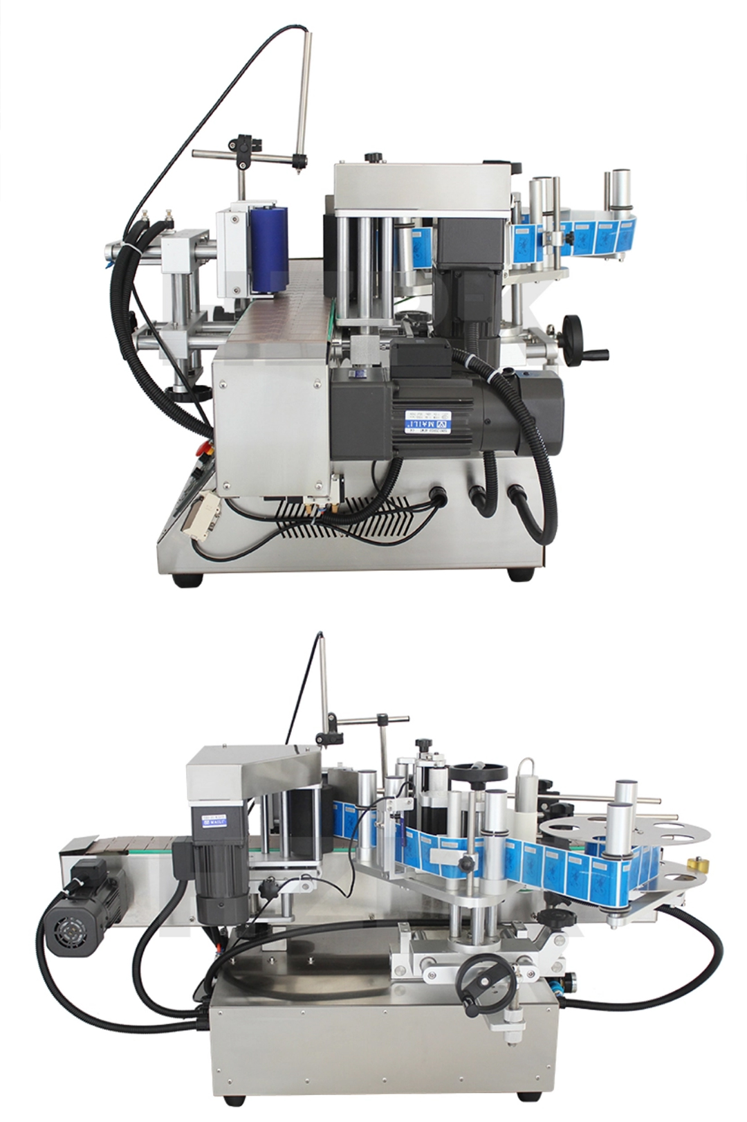 Automatic desktop round bottle labeling machine – Zhejiang Haizhou ...