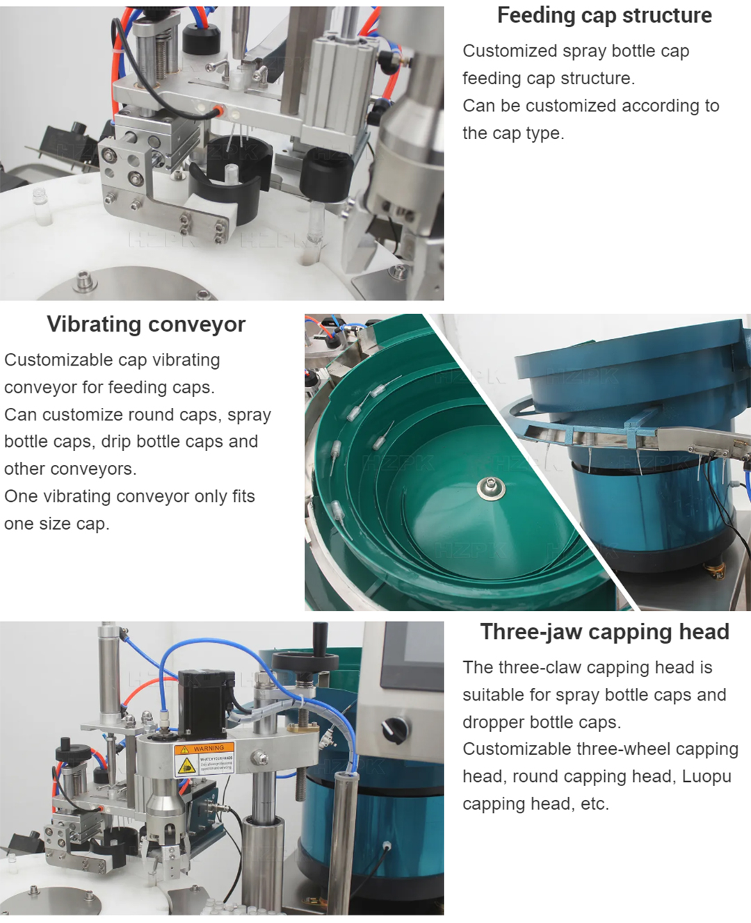 Automatic small bottle rotary filling capping machine – Zhejiang ...
