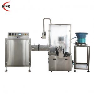 Automatic rotary filling capping machine