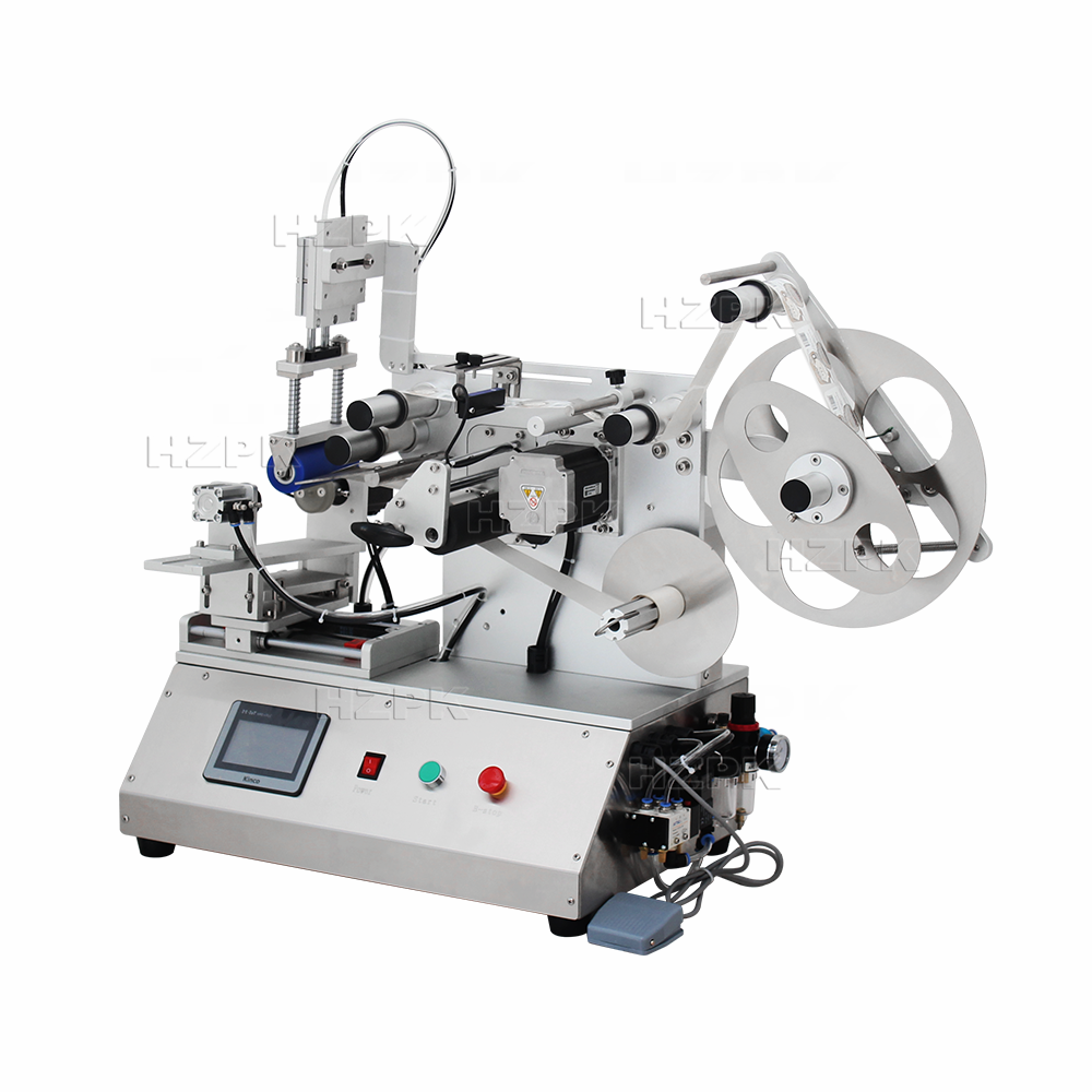 Semi automatic desktop rotary labeling machine – Zhejiang Haizhou ...