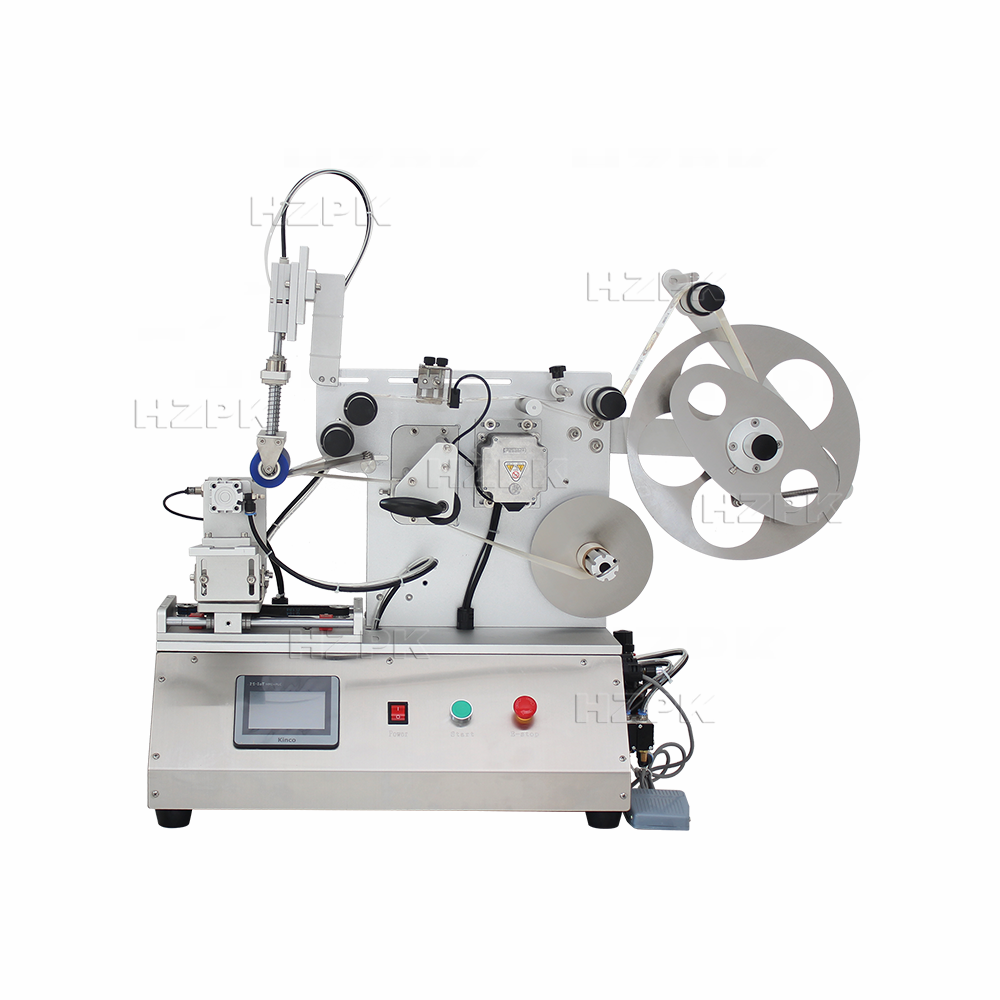 Semi automatic desktop rotary labeling machine – Zhejiang Haizhou ...