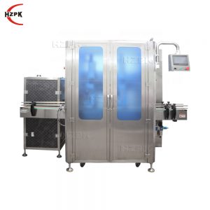Automatic tracking double head capping machine