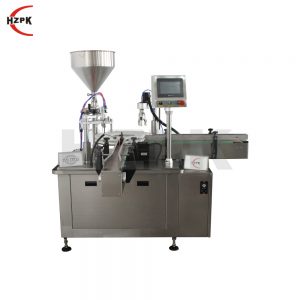 Fully automatic rotary filling and capping machine