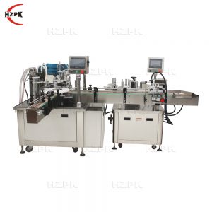 Automatic dropper bottle filling capping labeling machine